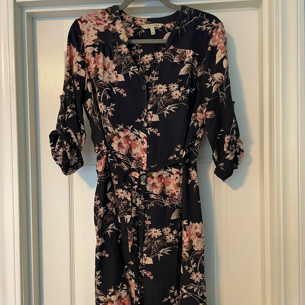 41 Hawthorn Cristen Shirt Dress, sz M